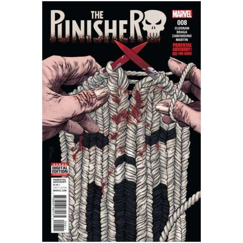 Punisher (2016 series) #8 in Near Mint condition. Marvel comics [w;