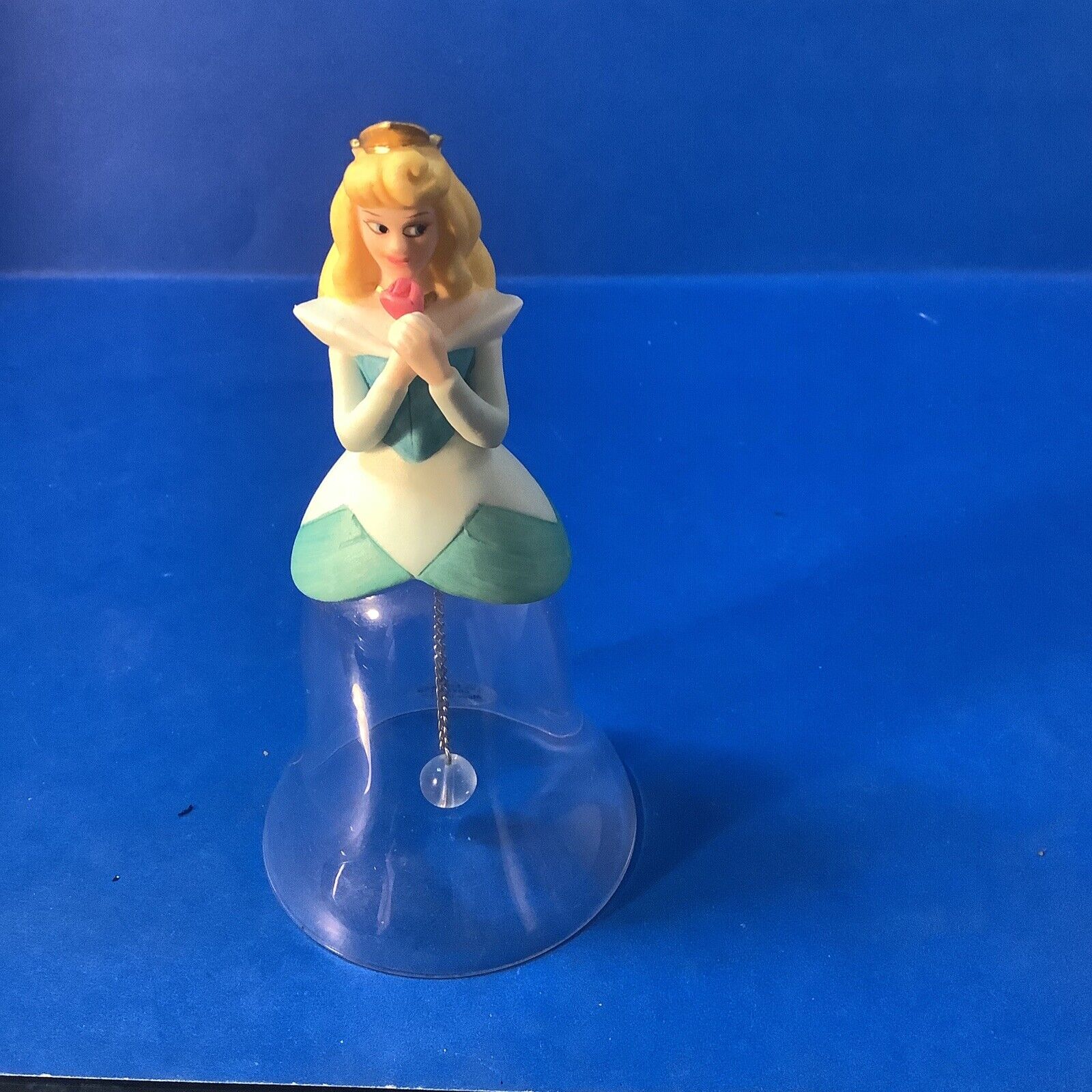 Sleeping Beauty Disney Collector Crystal Bell Porcelain Princess Aurora No Box