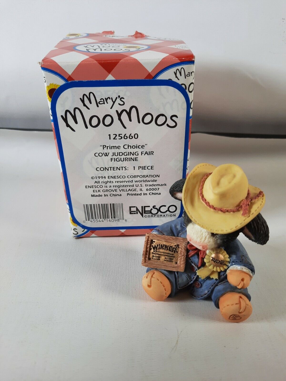 Vtg 1994 Mary’s Moo Moos Figurine 