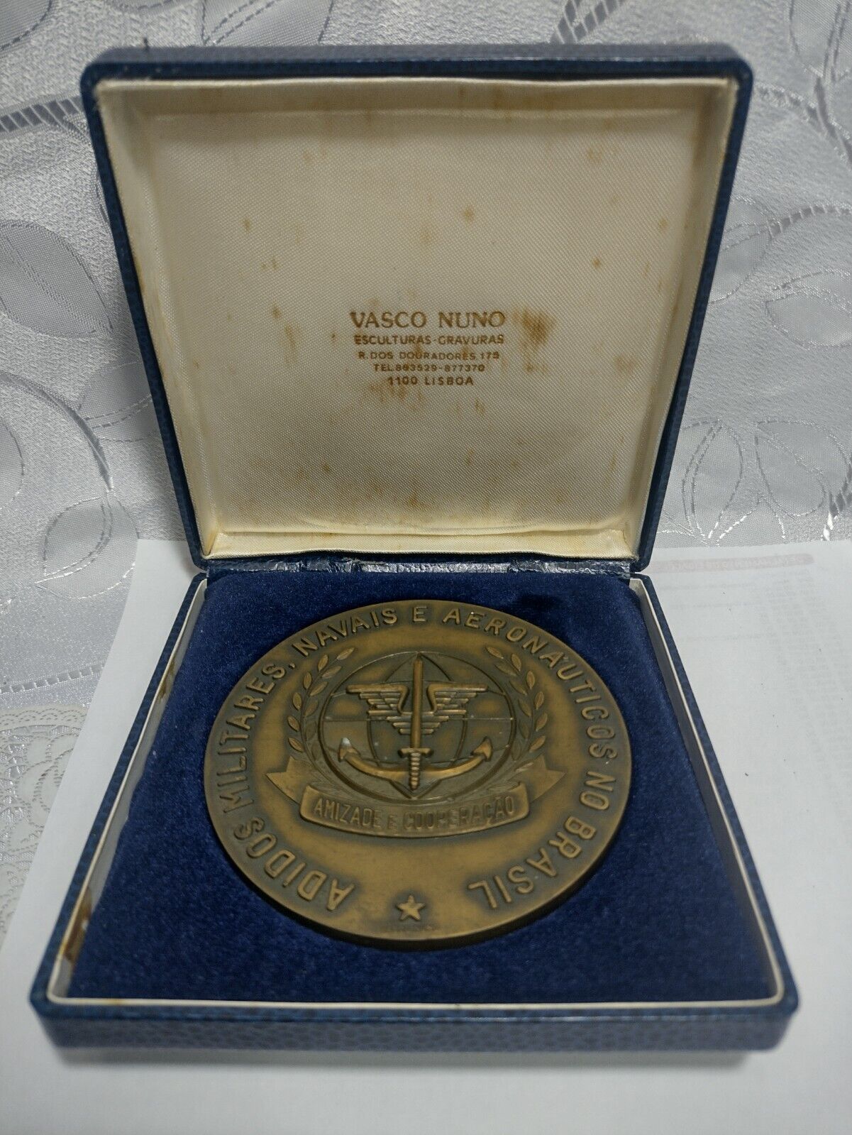 Rare military and Air Attaché Medal in Brazil
