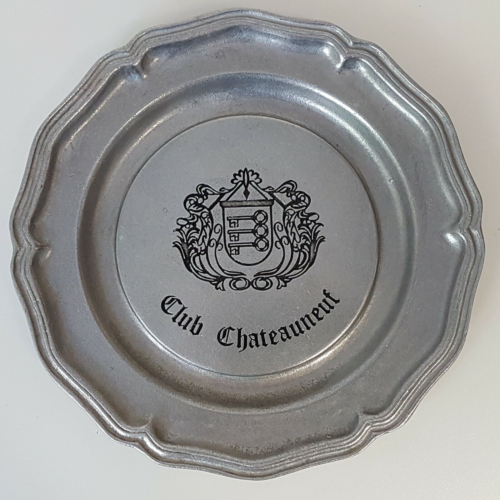 Club Chateauneuf Metal Plate by Bon Chef Augusta New Jersey