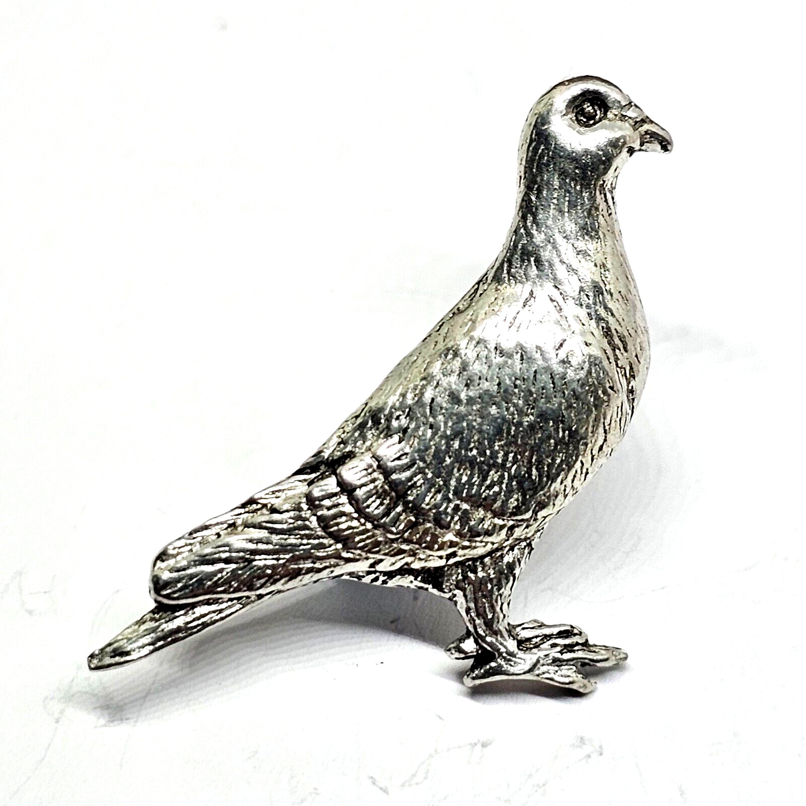 Racing Pigeon Pin Badge Brooch Pigeon Fancier Pin Pewter  Badge Lapel Pin Unisex