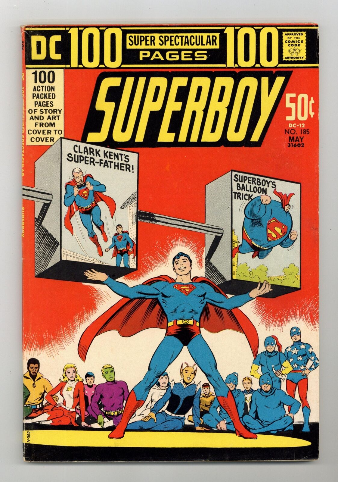 Superboy #185 VG/FN 5.0 1972