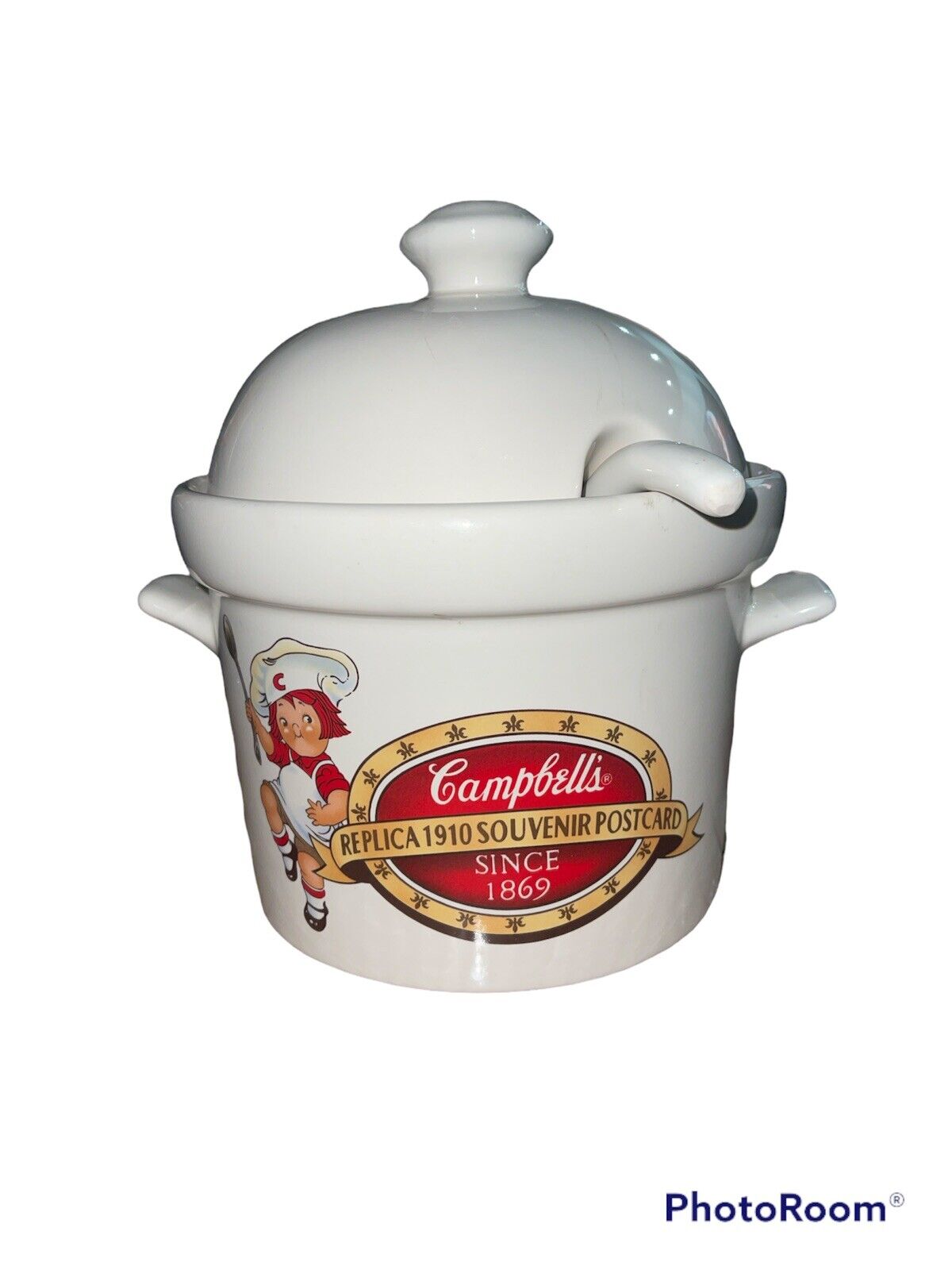 Vintage Campbell Kids Porcelain Soup Tureen with Lid - Westwood Int.1996