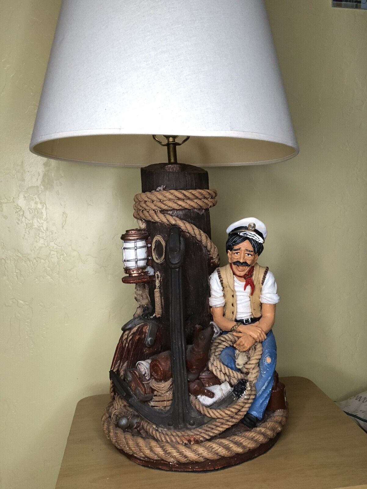 Vintage Sailor Table Lamp