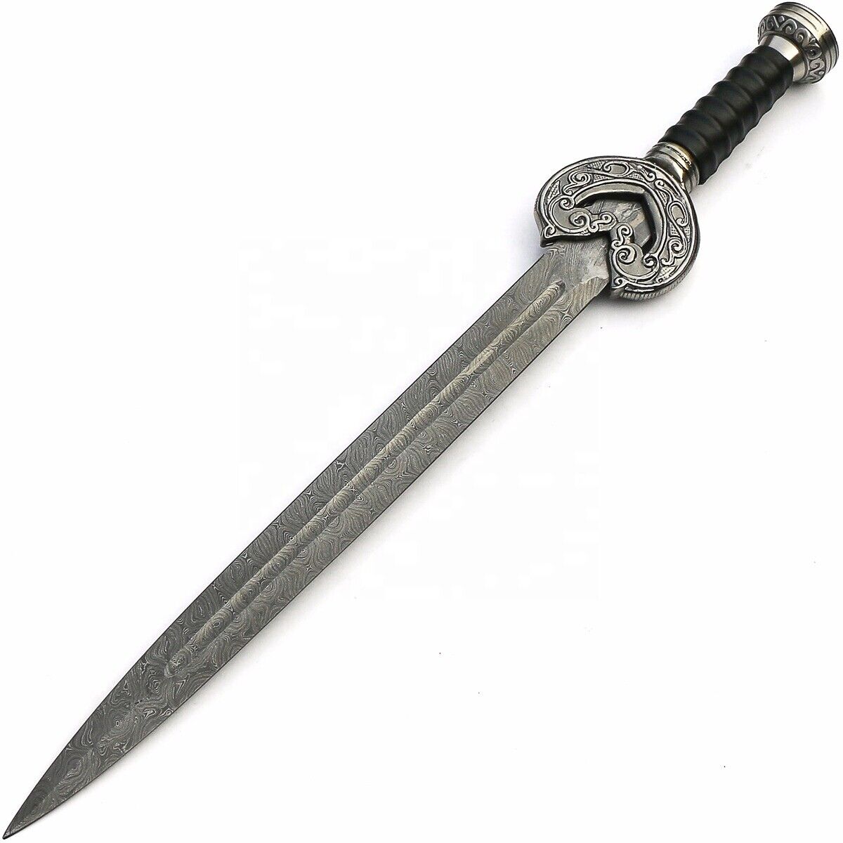 CUSTOM HANDMADE HAND FORGED DAMASCUS STEEL Lord of the Rings King Théoden Sword