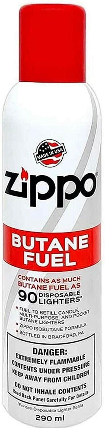 Zippo Lighter Butane Fuel 5.73oz. (162g) **Free Shipping**