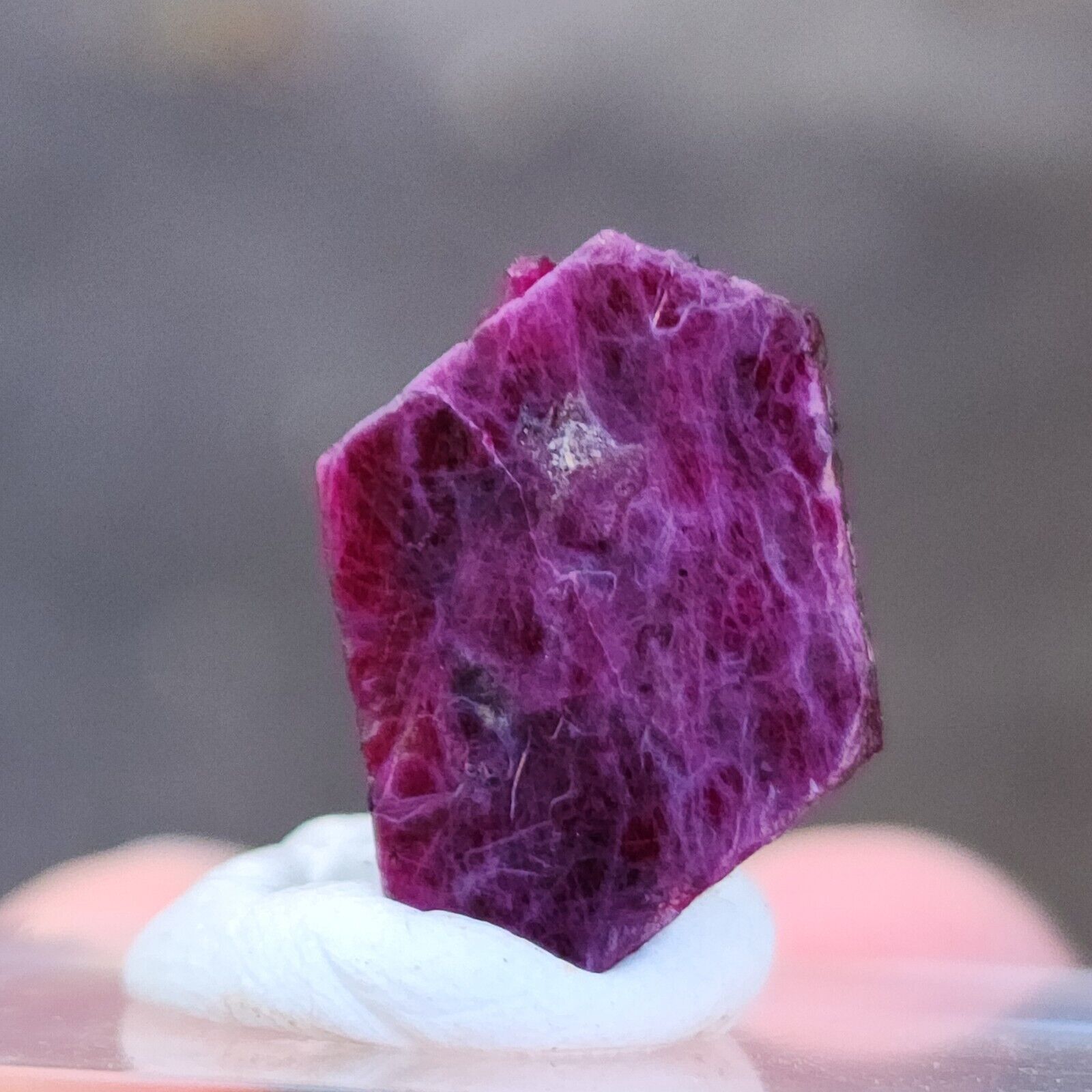 Super Rare Ruby Crystal from Tanzania, Dark Color Untreated Crystal, US Top Crys