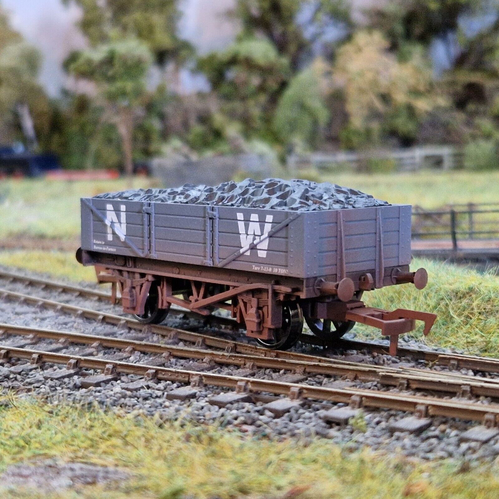 North Western Railway NWR Open 4 Wagon (The Railway Series) OO/HO