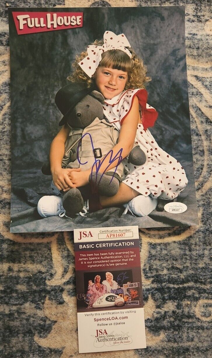 JODIE SWEETIN SIGNED 8X10 PHOTO FULL HOUSE STEPHANIE JSA AUTHENTICATED #AP81607