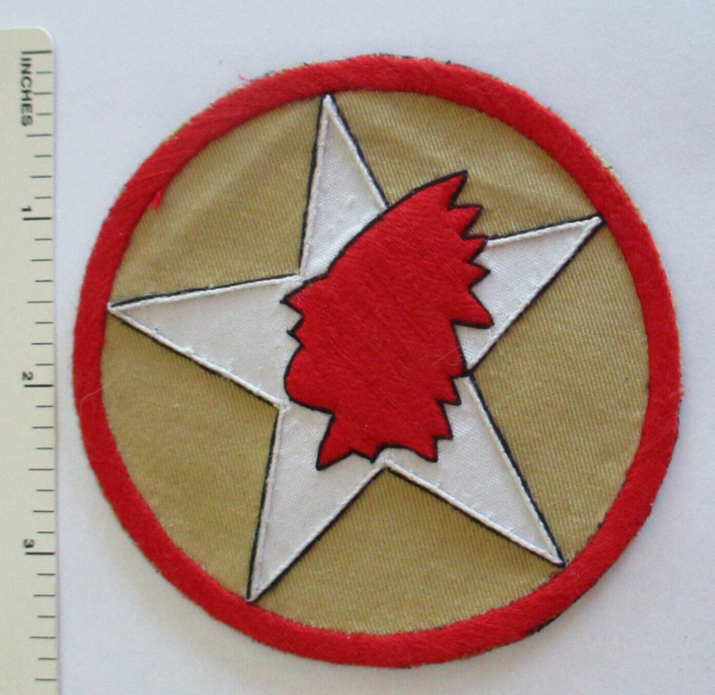 WW1 2nd INFANTRY DIVISION 23rd REGT 1st BTN US ARMY PATCH Veteran Display Repro