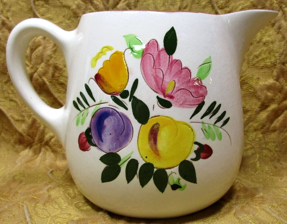 vintage STANGL art pottery Fruits and Flowers 5 1/4\
