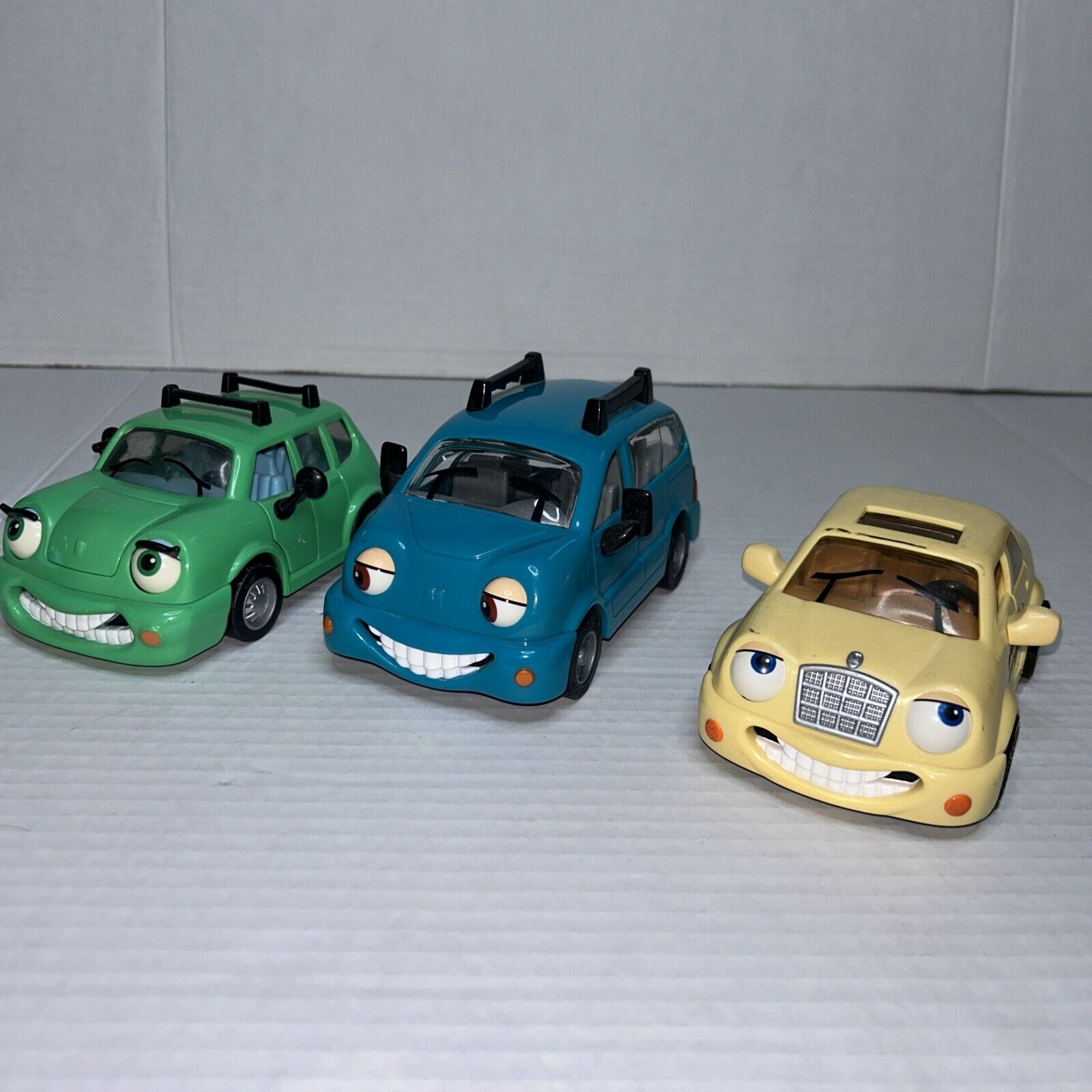 Vintage Chevron Cars Collectible Toy Vehicles Lot Of 3