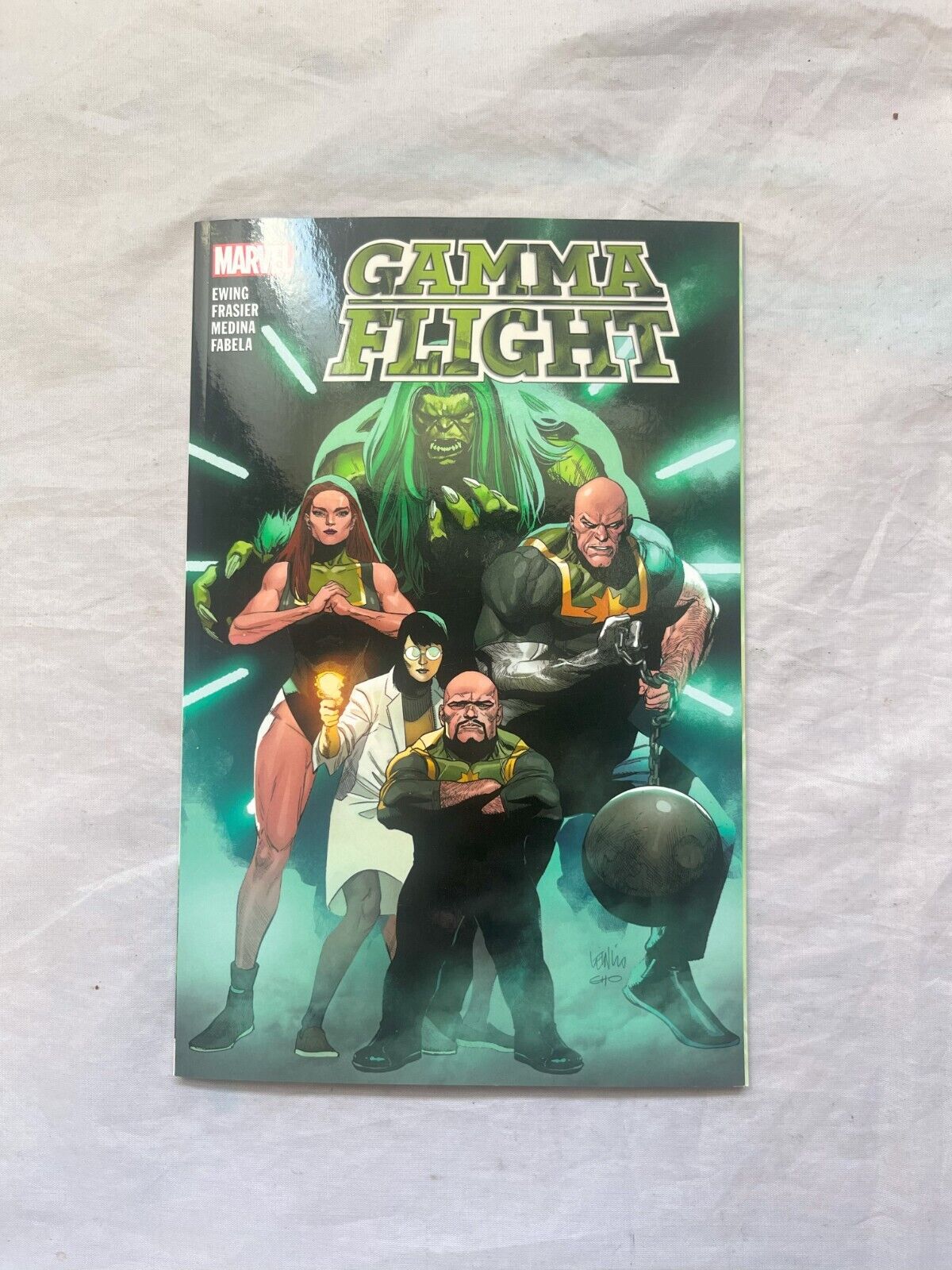 Gamma Flight Marvel Graphic Novel Comic Book