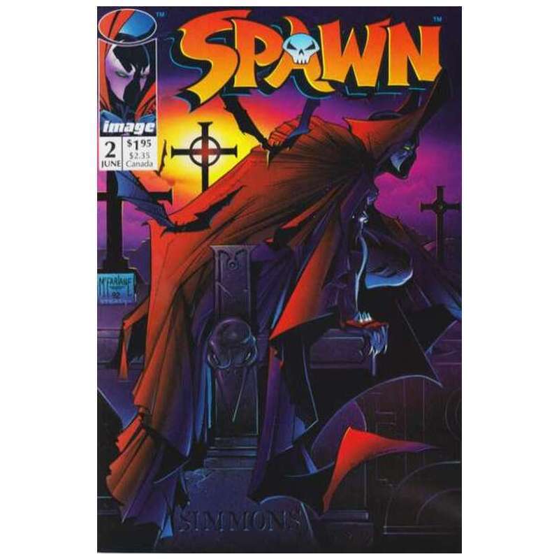 Spawn #2 in Near Mint condition. Image comics [m^