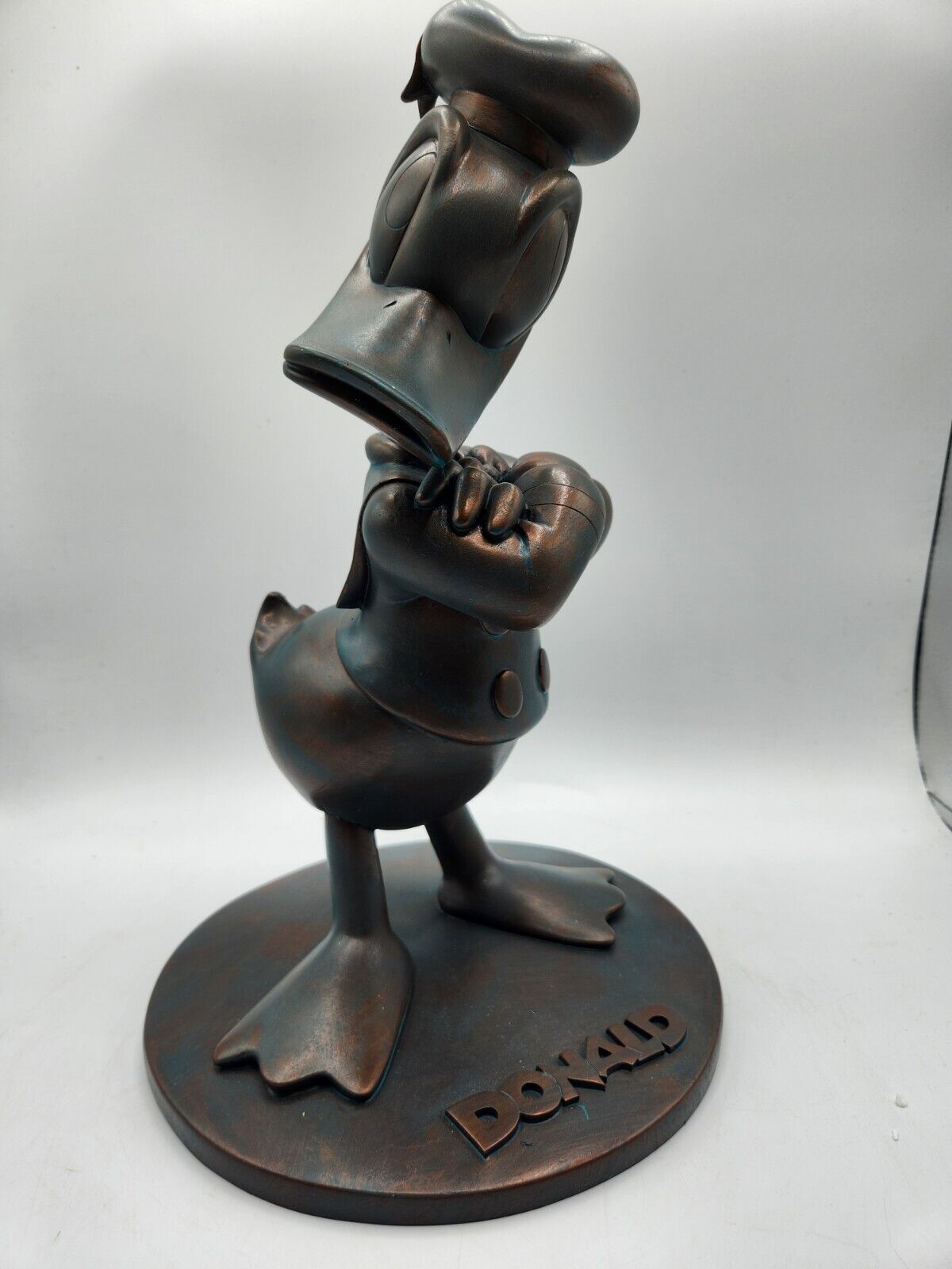 Rare Disney Parks Epcot 2012 Festival FG12 Donald Garden Resin Figurine - New