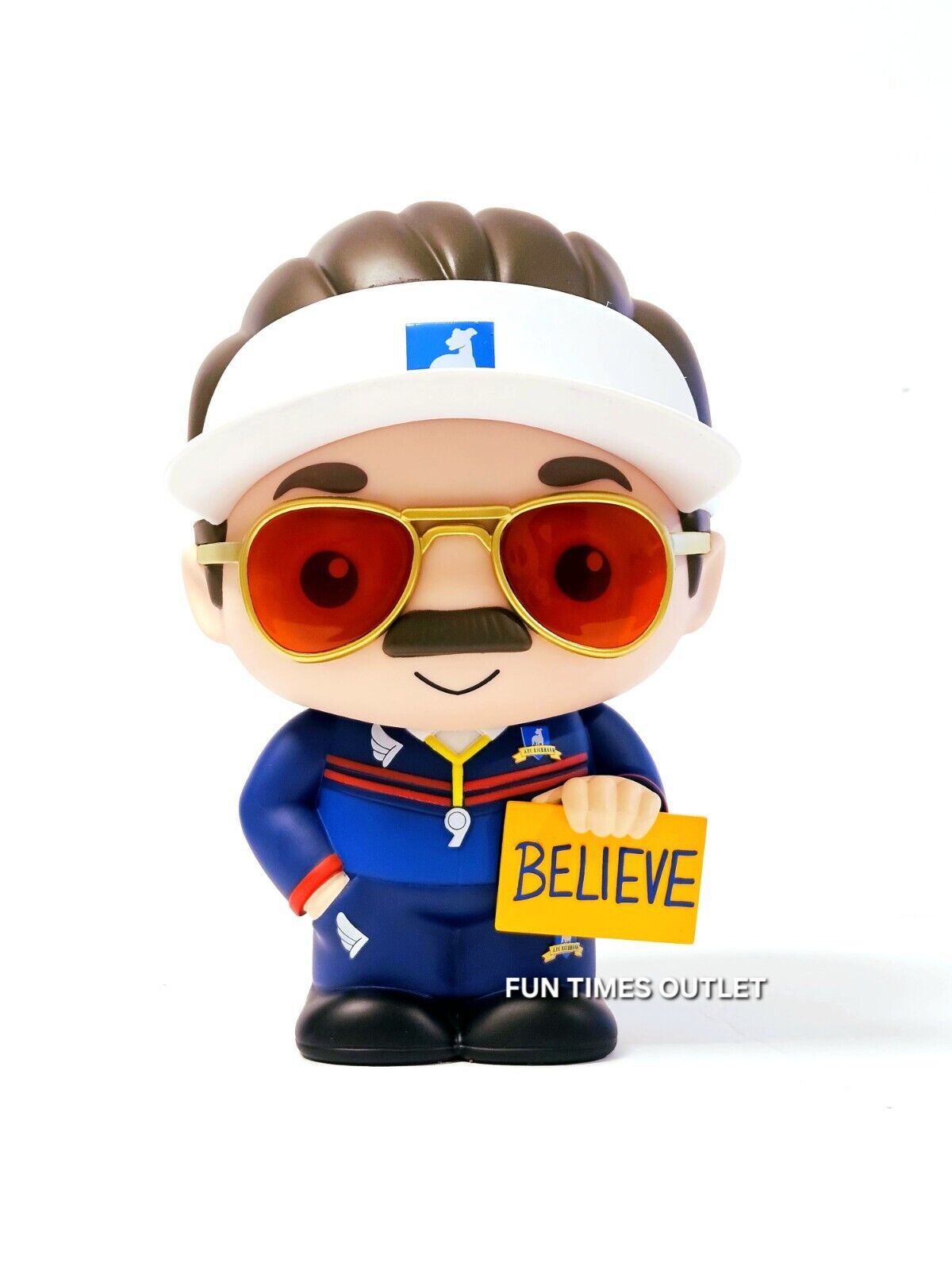 Ted Lasso Believe PVC Figural Bank Coin Piggy Bank by Monogram 8\