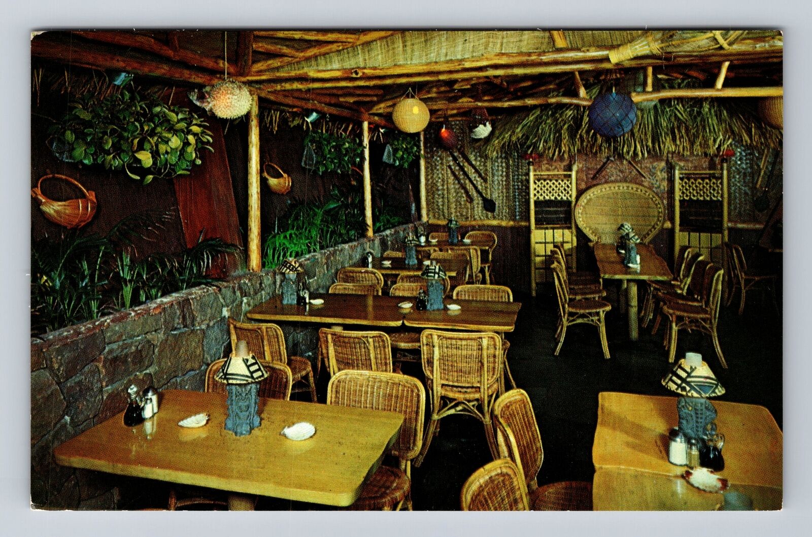 Fort Lauderdale FL-Florida, Mai-Kai Polynesian Restaurant, Vintage Postcard