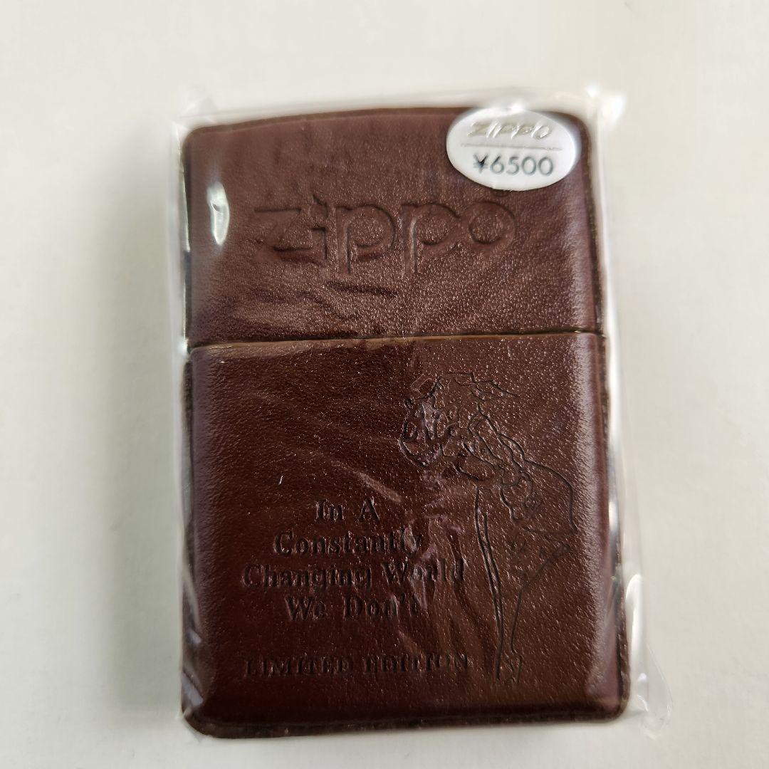 [Unused] Zippo Leather-wrapped Windy 1998