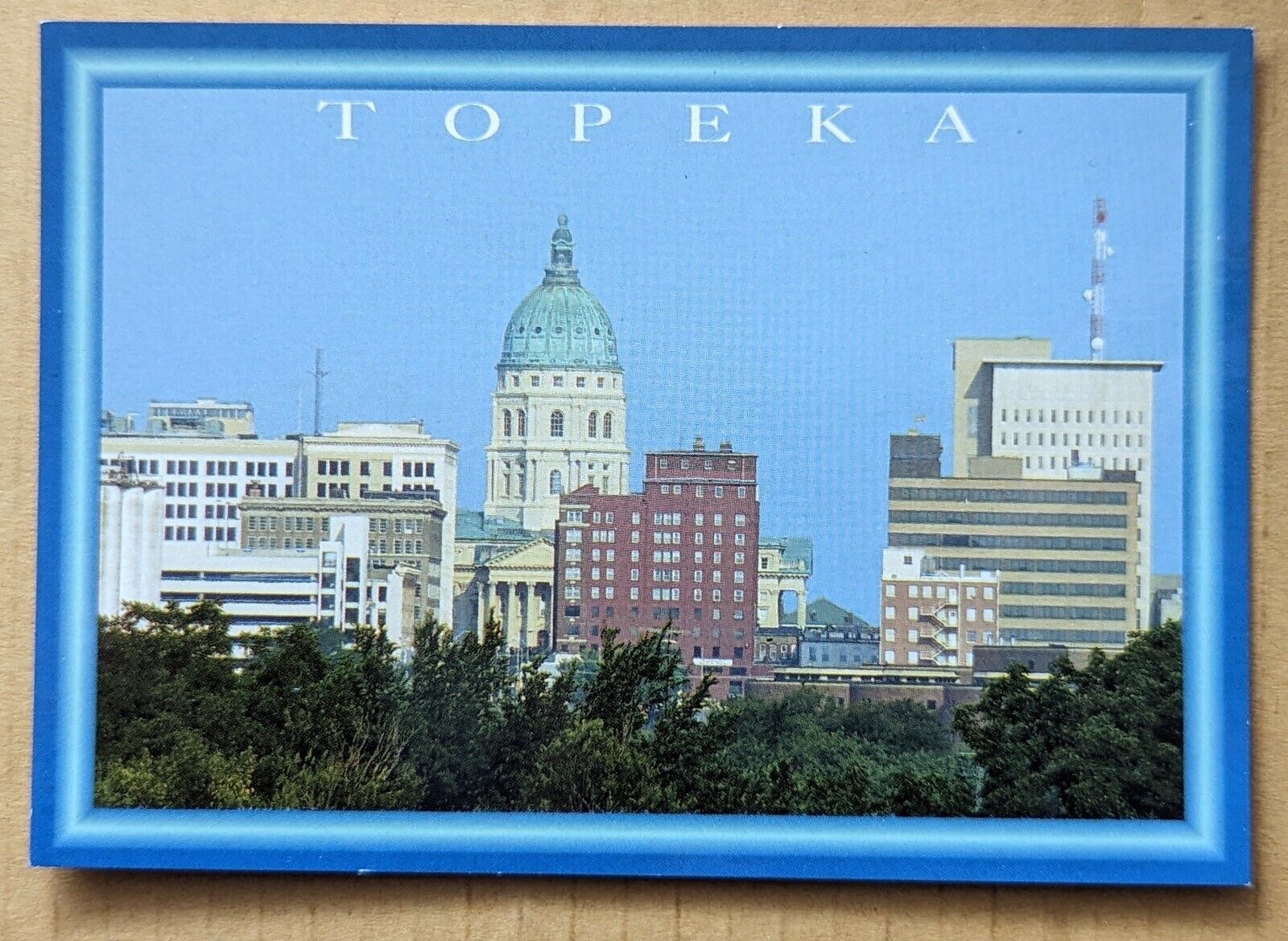 Postcard KS. Topeka. Kansas