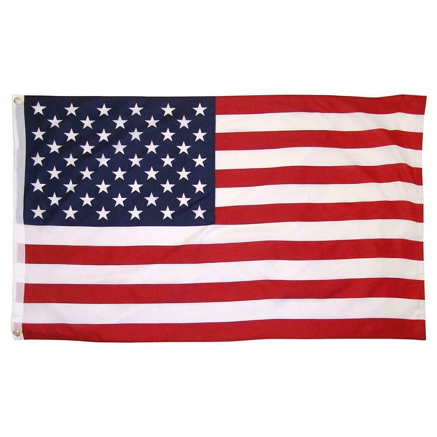 4x6 Ft American Flag USA Stars Stripes US with Grommets United States of America