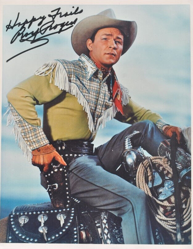 ROY ROGERS signed 8.5x11 Signed Photo Reprint