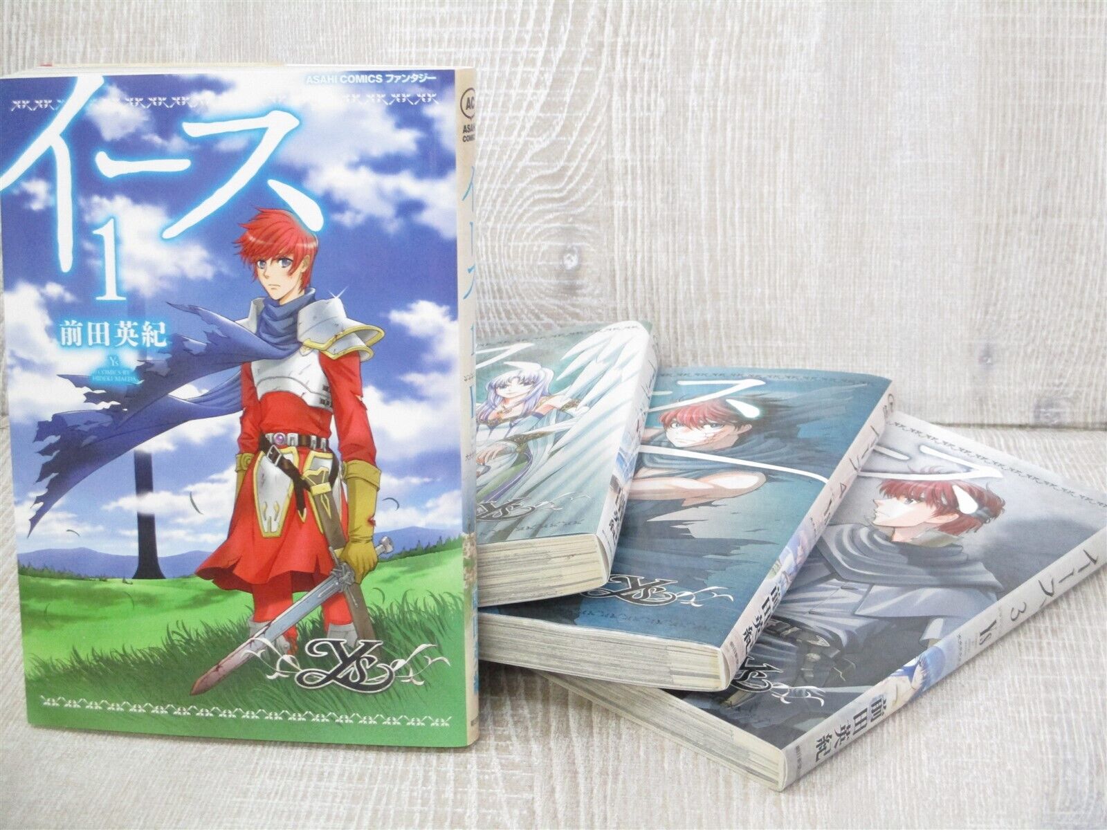 YS Manga Comic Complete Set 1-4 HIDEKI MAEDA PSP PSVita Fan Book Japan 2013