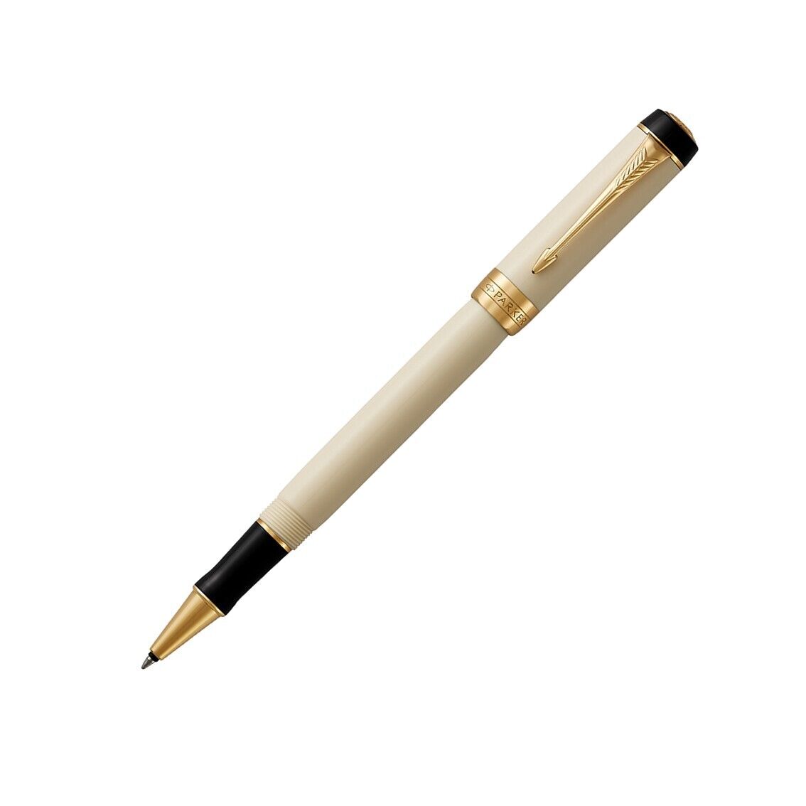 Parker Duofold Classic Ivory & Black Rollerball