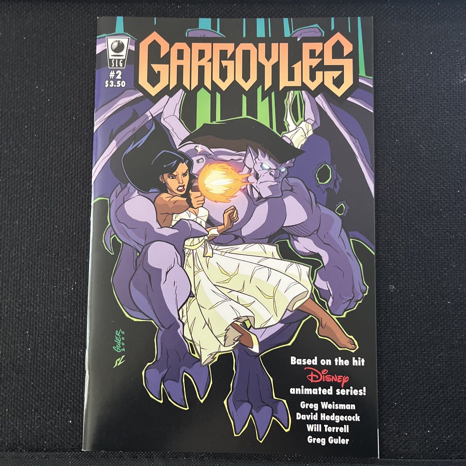 Gargoyles 2 - 2007 - SLG Comics - Low Print Run - HTF - Disney Animated - VF/NM