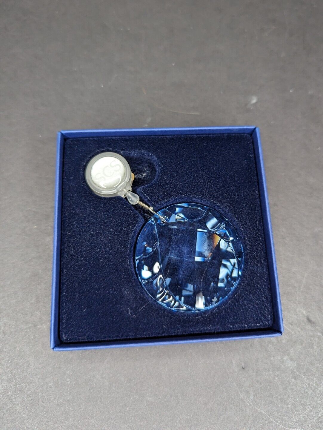 Swarovski Crystal Blue Ornament Window Suncatcher 905545