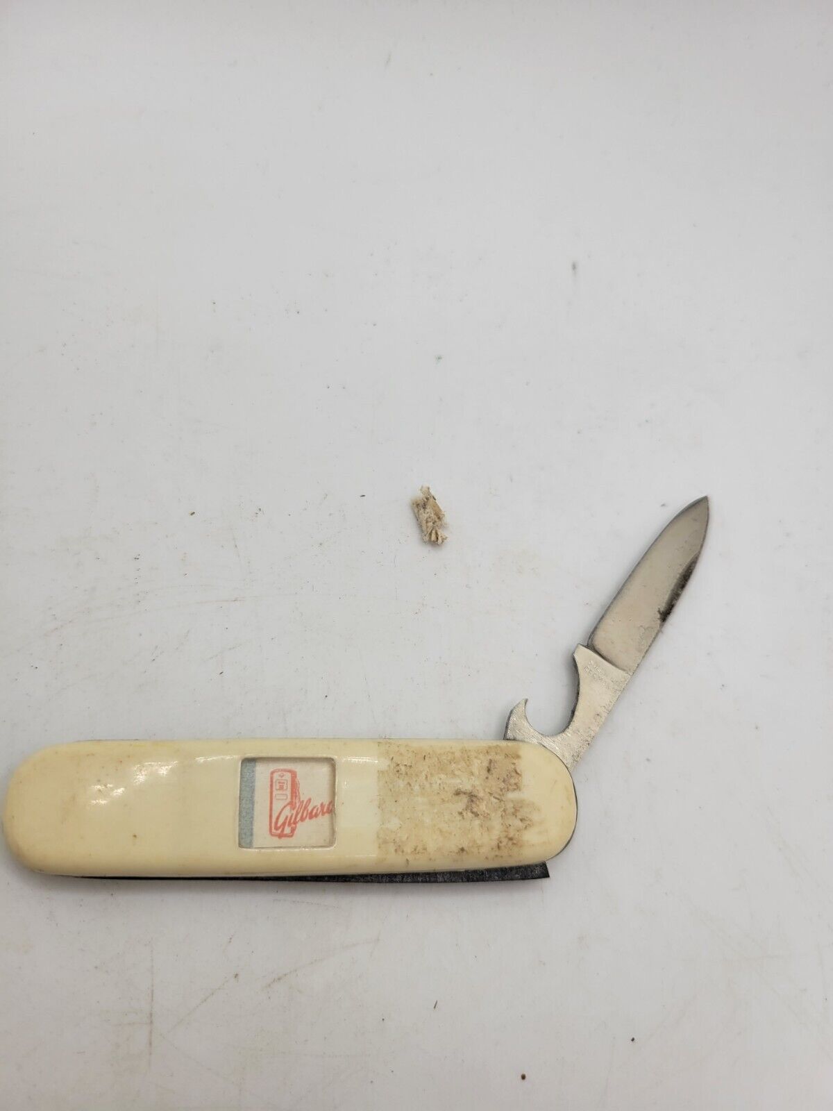 Vintage Solingen Pocket Knife Gilbarco Centec Changes When Used