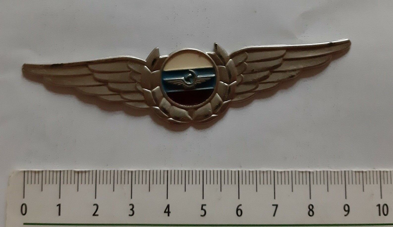 USSR RUSSIA ARMY AIR FORCE PILOT WINGS BADGE PIN INSIGNIA SIGN AEROFLOT Аерофлот