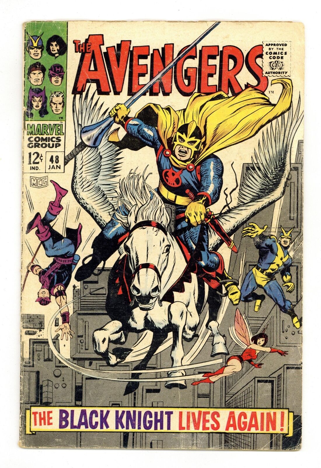 Avengers #48 GD 2.0 1968 1st app. new Black Knight
