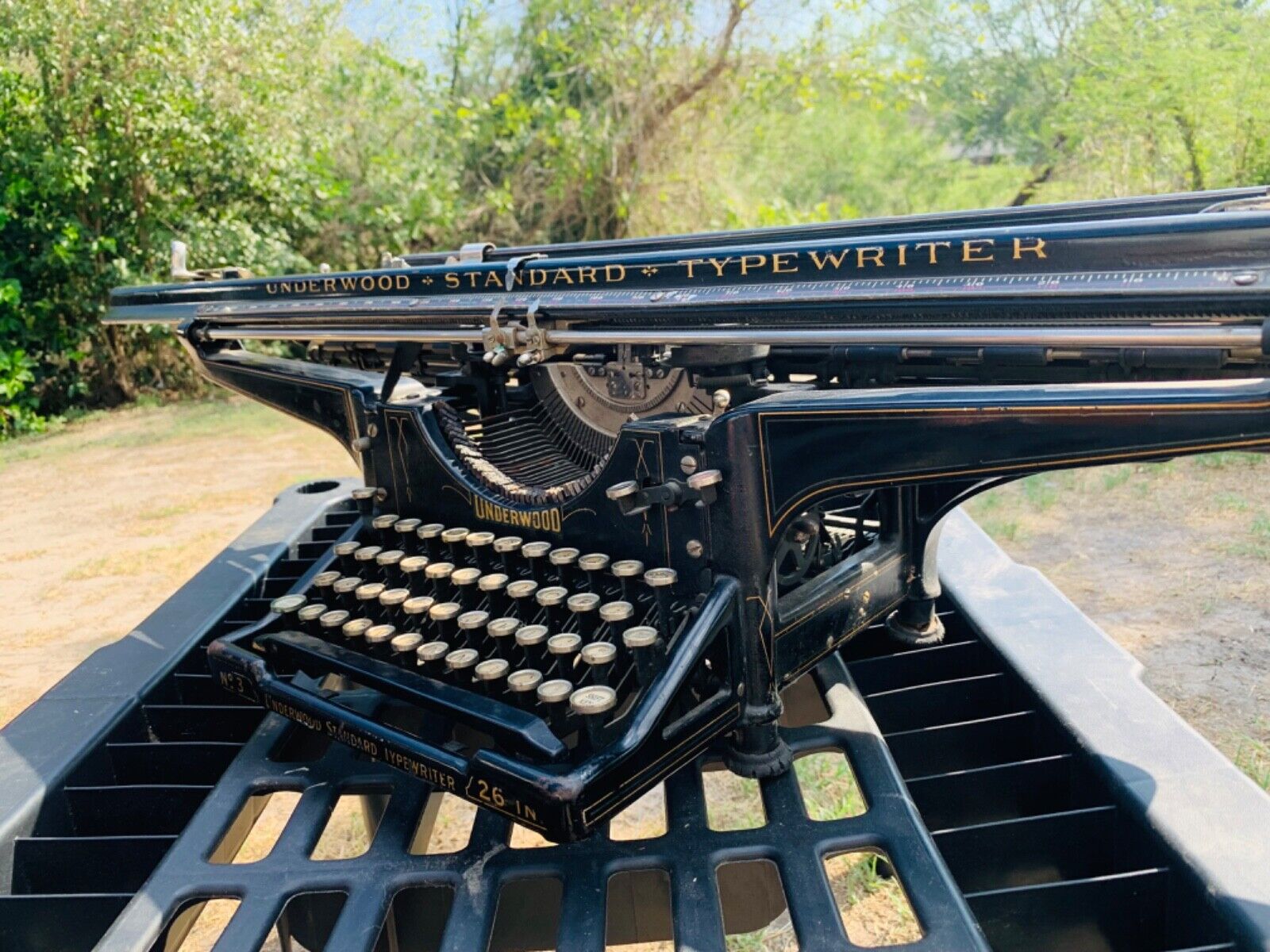 ULTRA RARE  Underwood Standard| Typewriter | Antique Typewriter | Fine Piece |