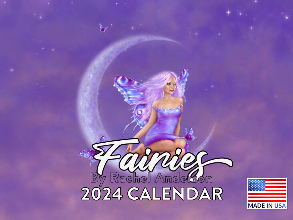 Rachel Anderson Fairy 2024 Wall Calendar