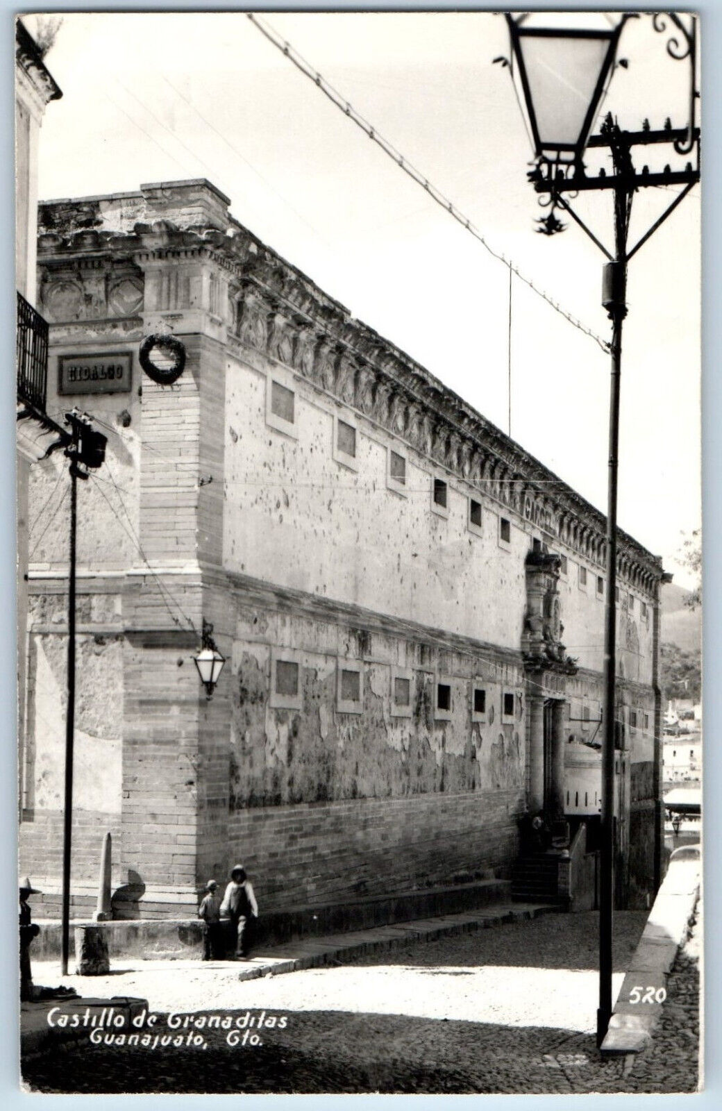 Guanajuato Gto. Mexico Postcard Granaditas Castle c1950\'s RPPC Photo