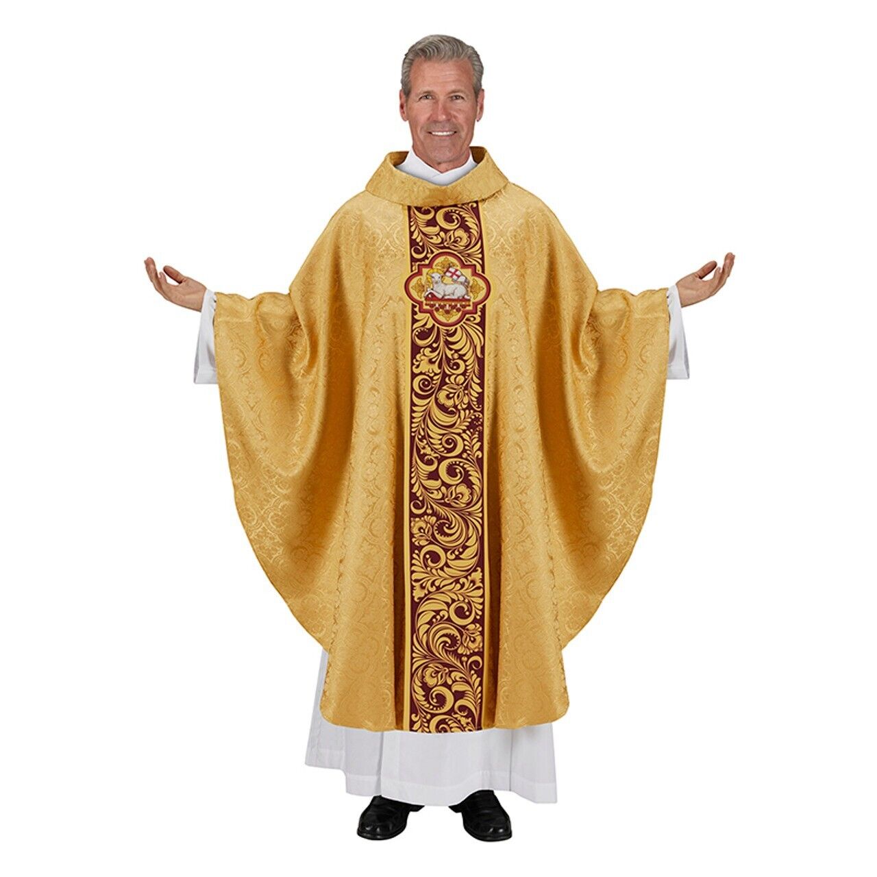 Chasuble Agnus Dei Collection Gold Vestment New