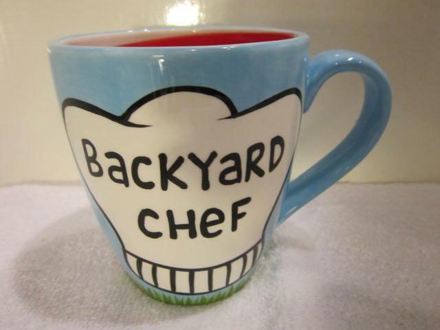 Lorrie Veasey Our Name is Mud Backyard Chef Mug If the Hat fits wear it Cup