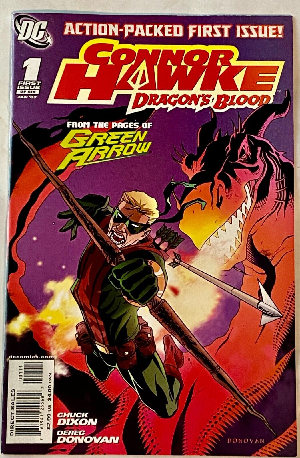 Connor Hawke: Dragon's Blood - 1st Issue - 1st Print -2007 - DC Comics