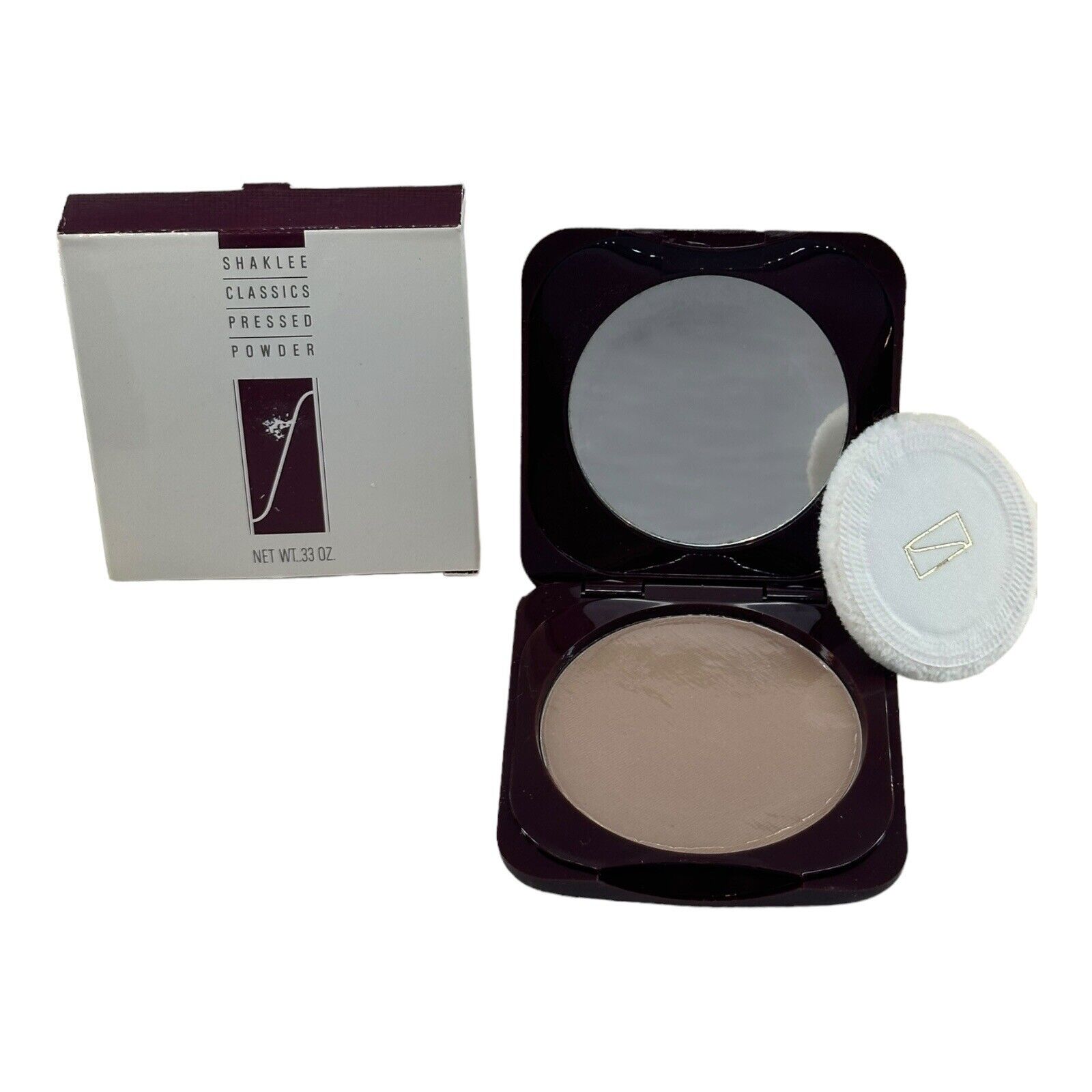 Shaklee Classics Pressed Powder 0.33 oz BUFF 32121 New Collectible Makeup VTG