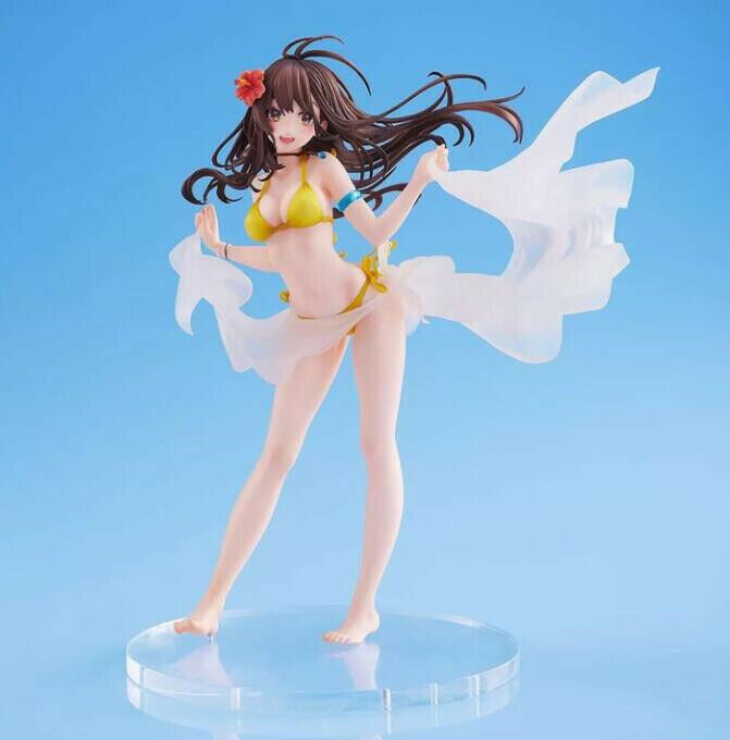 Anime Morikura En Hello Summer Beauty PVC Action Figures Models Statues Toy 22cm