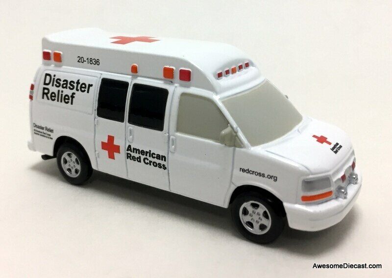 1:64 Chevrolet Ambulance: Red Cross Disaster Relief Unit