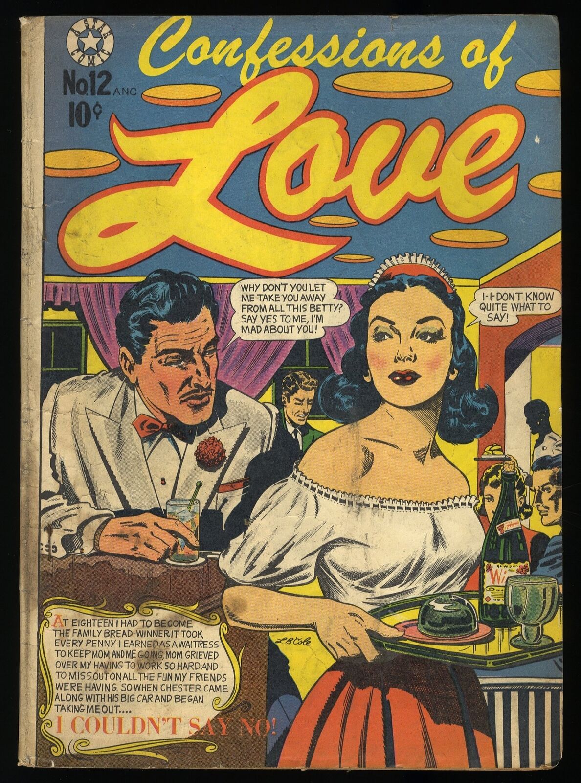 Confessions of Love #12 VG 4.0 Star Publications