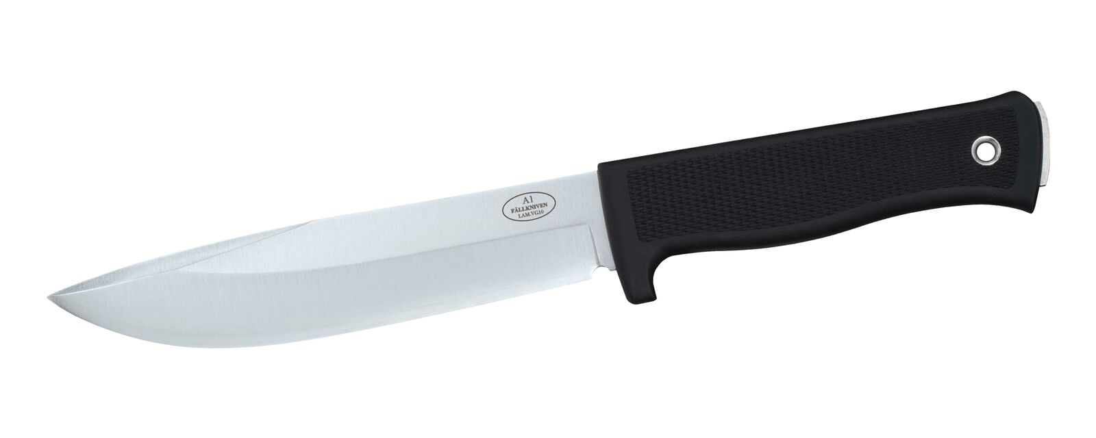 Fallkniven A1 Fine Edge Fixed Blade Knife, Black
