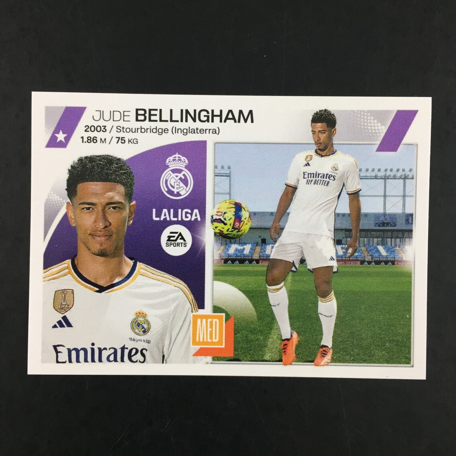 Jude Bellingham Sticker Panini La Liga Este 2023 2024 (24) #2