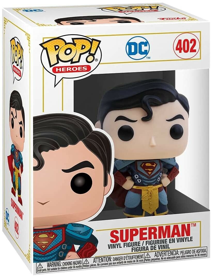 FUNKO • #402 DC: SUPERMAN  IMPERIAL • w/Protector • SHIPS FREE