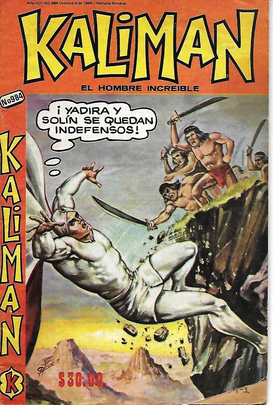 Kaliman El Hombre Increible #984 - Octubre 5, 1984 - Mexico