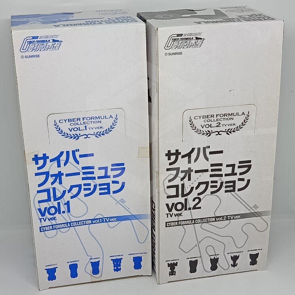 MEGAHOUSE FUTURE GPX CYBER FORMULA COLLECTION TV VER. VOL.1+2 SET