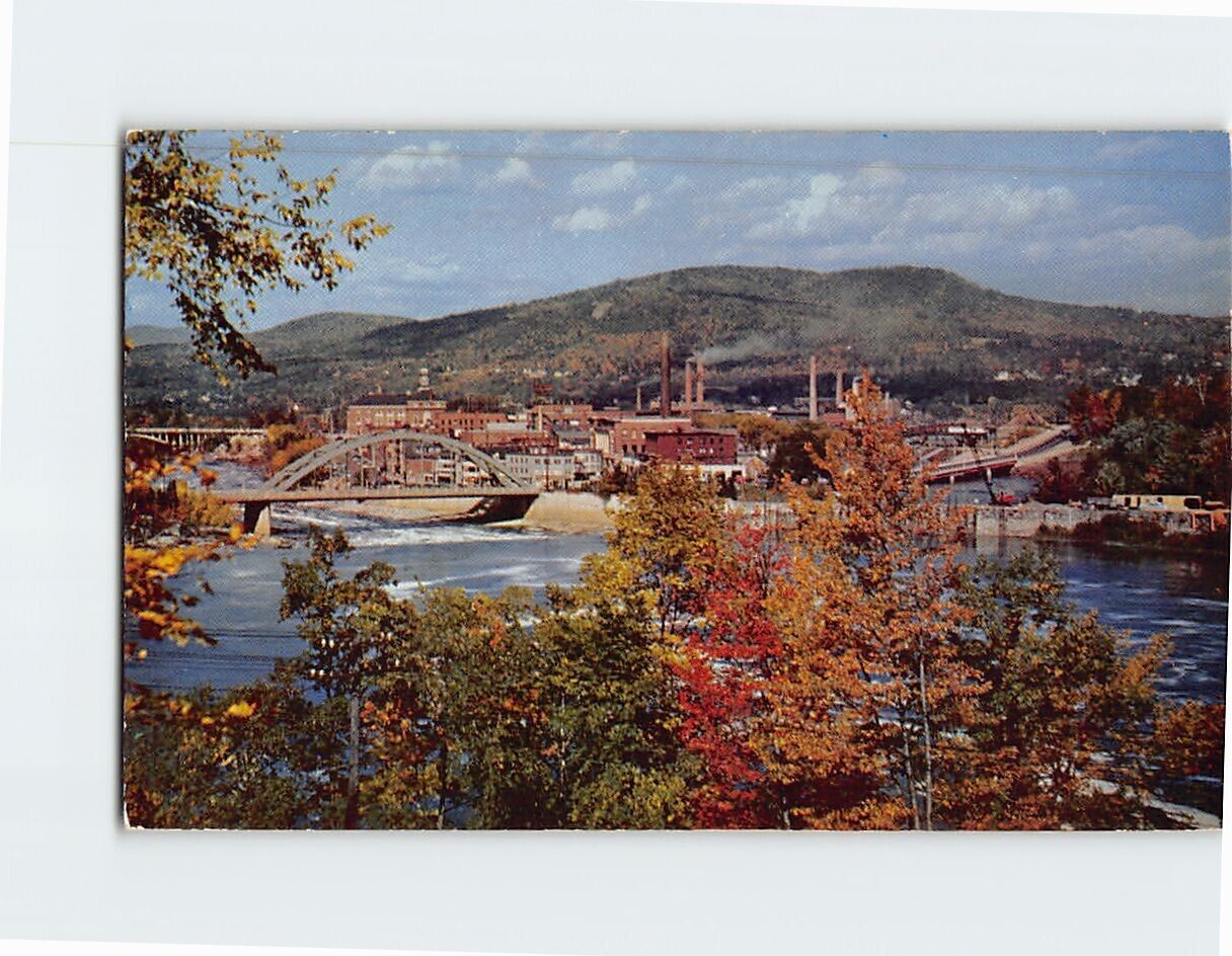 Postcard View of Rumford Maine USA