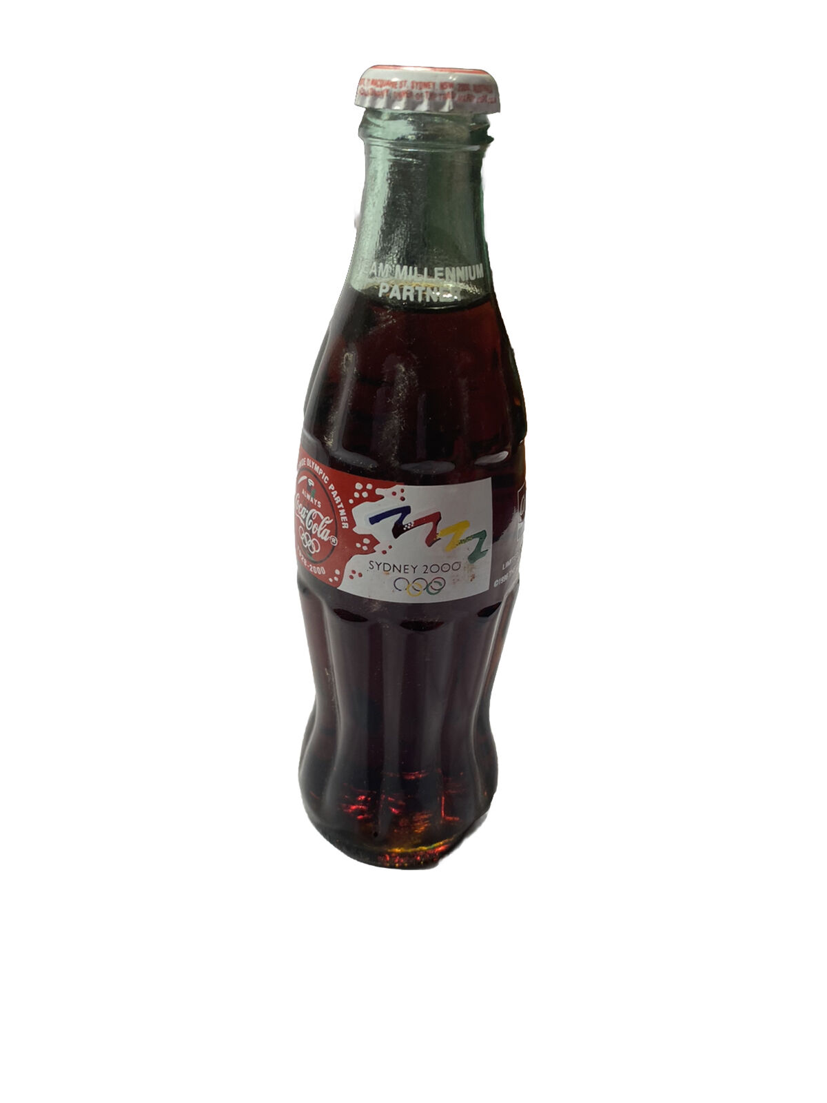Sydney 2000 Olympic Coca Cola Bottle Limited to 2000 Team Millennium  Partner